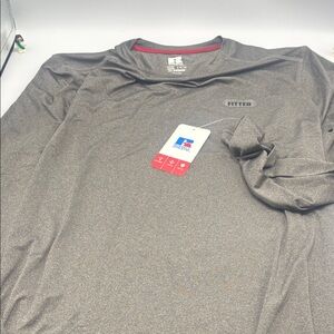 Russell Athletic Gray Long Sleeve Tee